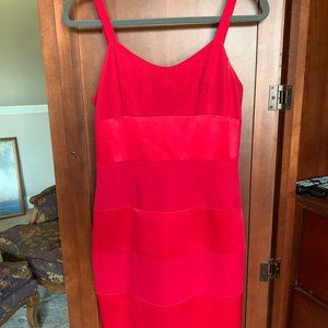 Lillie Rubin Red Cocktail Dress